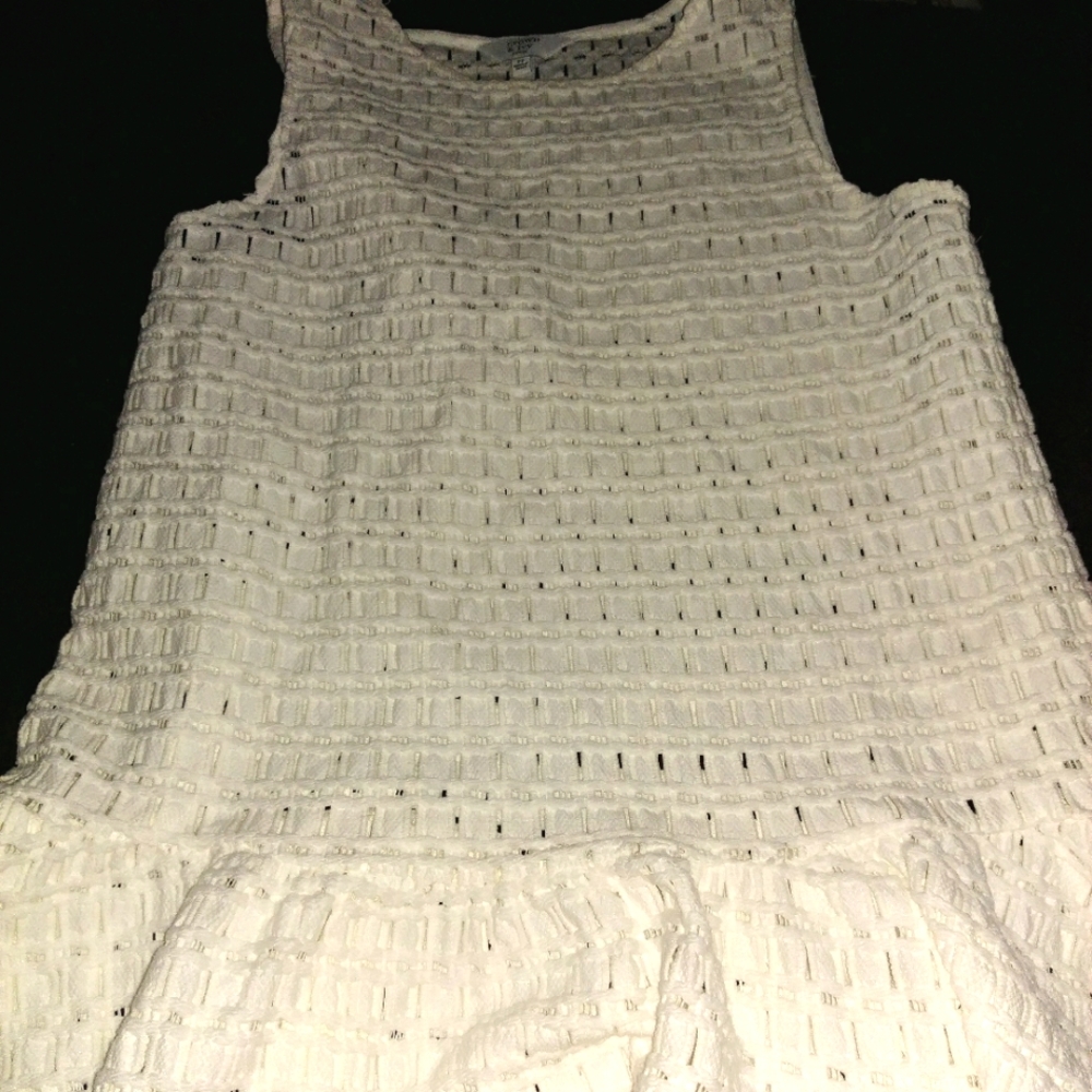 White tank top